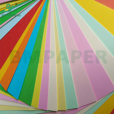 Carta bianca e colorata non rivestita 70 gm 80 gm carta artigianale a colori