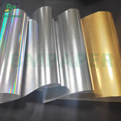 Carta metallizzata in argento-oro impermeabile per etichette di birra resistenti all' umido