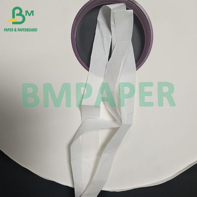 24 g carta kraft bianca per bevande di qualità alimentare paglia avvolta 32 mm