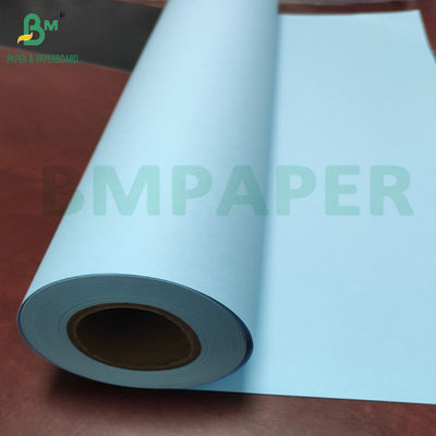 Carta di grafico blu a doppio lato 80 grammi, carta da striscia 914 mm x 50 metri