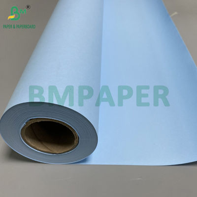 80g di carta a doppio lato, carta da disegno blu, carta da stampa CAD, rotoli di 20&quot; e 24&quot; larghi 50 yard, lunghi 100 yard.