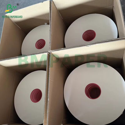 24gm 28gm Straw Wrapping Paper Roll Company Logo Pattern Personalizzazione