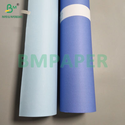 20LB 24&quot; singolo lato Blu Violettino Luminoso CAD Plotter Ingegneria obbligazioni Rulli di carta