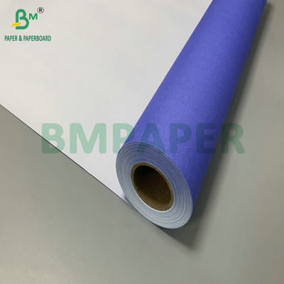 24' x 150' un lato violace blu 20lb cartone di cartone CAD 2' core