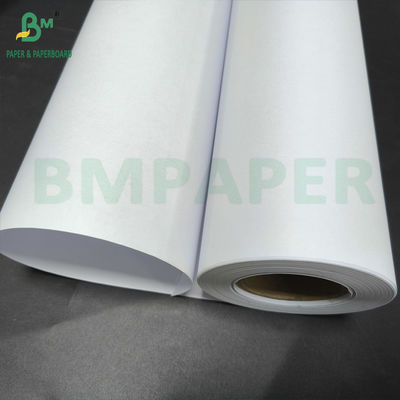108 gm carta bianca rivestita per la stampa a getto d'inchiostro 914 mm x 30 m rotolo