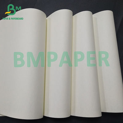 80gm di polpa riciclabile spessore uniforme superficie liscia crema carta senza legno per notebook