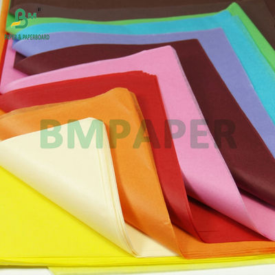 17 grammi di carta colorata da tessuto per la confezione di frutta 50 x 70 cm
