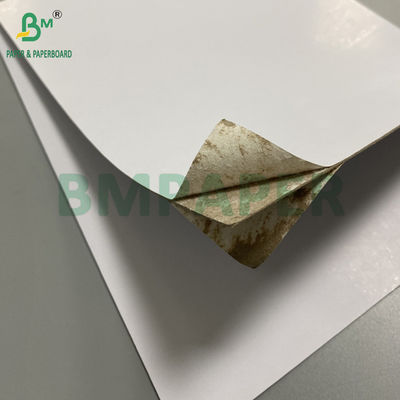 Fabbricazione a base di cartone di doppio spessore rivestito su due lati bianco 1,0 mm 0,8 mm 0,7 mm 31x43 pollici