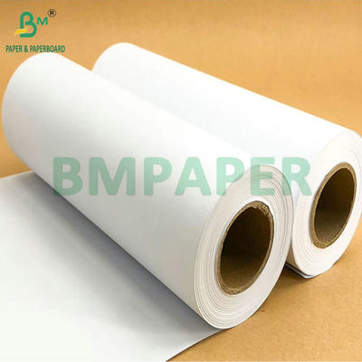20 libbre di buona bianchezza carta di trama brillante non rivestita per ingegneria 36 pollici x 50 yard 2&quot; core