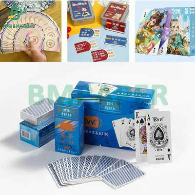 310 gm Cartuccio a cuore nero ad alta trasparenza per carte da gioco di fascia alta