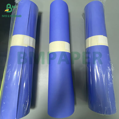 80gm Digital Plotter Paper Rolls Largo formato Colorato Purple Blu 35&quot; X 300ft