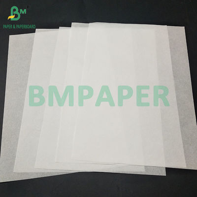 40 grammi di carta di avvolgimento per hamburger a prova di grasso bianco Kit3 Kit7 30×30 cm