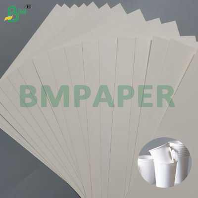 240 g di carta bianca per bicchiere 100% pasta di legno e non rivestita per bicchiere