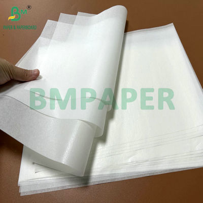 11&quot; x 17&quot; 30 grammi 40 grammi Carta di vetro sbiancata per avvolgere cibi cotti