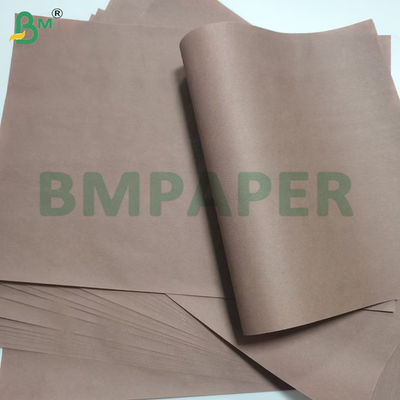 Carta di rivestimento per cupcake senza rivestimento marrone monouso greaseproof 70 * 100cm