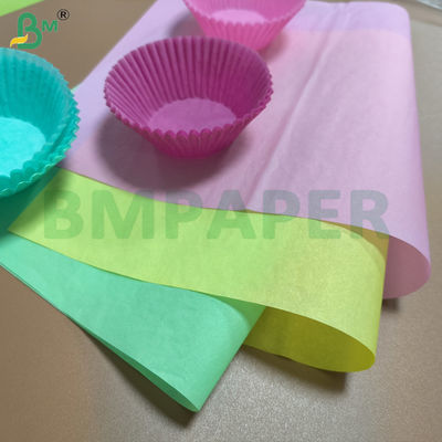 Carta per la confezione di cupcake 40g 50g carta greaseproof colore caffè