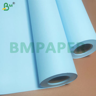 80 GSM CAD Double Size Blue Bond Paper Roll per disegni di ingegneria