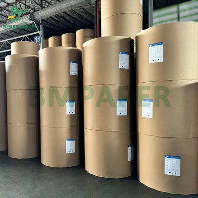 Cartone Kraft 320g + 20g PE carta da tazza da cibo marrone naturale 32" bobine 3" Core 32 1 Meter di diametro esterno