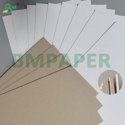 2 mm di cartone duplex con carta rivestita di cartone bianco con fogli grigi