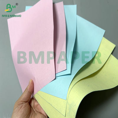 50 gr 55 gr 3 parti carta NCR senza carbonio stampabile per ricezione 8,5 x 11 pollici