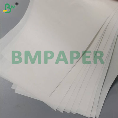 45 grammi di carta bianca a prova di grasso carta di imballaggio cerata 80 * 110cm