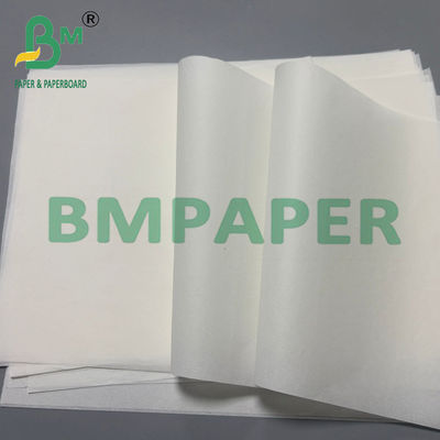 38 gm Carta bianca a prova di grasso di grado alimentare Alta resistenza alle temperature 80 * 110cm