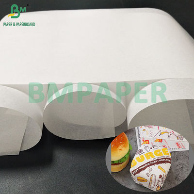 38 gm 40 gm Carta di parcheggio per hamburger a prova di grasso