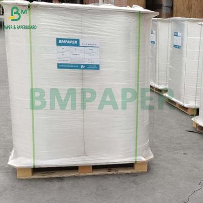 34 mm x 6000 m Rollo di carta MG bianco 25 g 26 g Per avvolgere cannucce di plastica