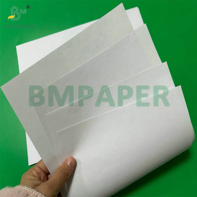 90 gm 100 gm carta bianca senza rivestimento per bicchieri conici d'acqua