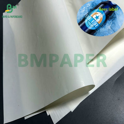 68 gm 70 gm 1100 mm Larghezza Alta resistenza all'umidità Carta C1S per le etichette delle bottiglie di birra