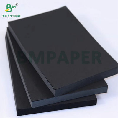 300 grammi 350 grammi 65 x 90 cm Carta Kraft nera non rivestita per scatola regalo
