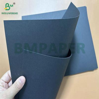 300 grammi 350 grammi 65 x 90 cm Carta Kraft nera non rivestita per scatola regalo