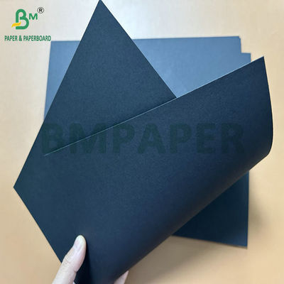 300 grammi 350 grammi 65 x 90 cm Carta Kraft nera non rivestita per scatola regalo