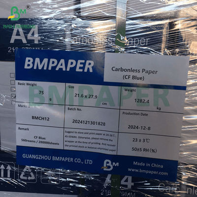 Carta senza carbonio preperforata CB CFB CF