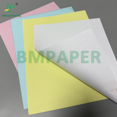 75 gr 78 gr Carta senza carbonio CF Giallo CFB Lettera blu Dimensione 216x279mm Immagine Nera