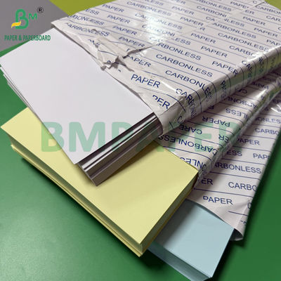 75 gr 78 gr Carta senza carbonio CF Giallo CFB Lettera blu Dimensione 216x279mm Immagine Nera