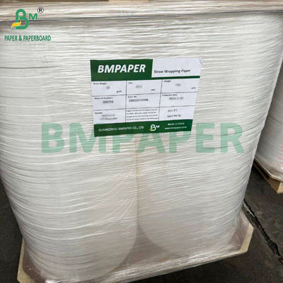 28 grammi di carta da imballaggio di paglia bianca 22mm 25mm 28mm 33mm 35mm 50mm X 7000m