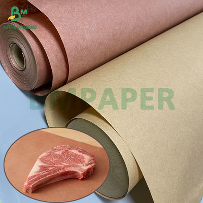 60gm 65gm Peach Butcher Paper carta da imballaggio alimentare per BBQ carne da fumo