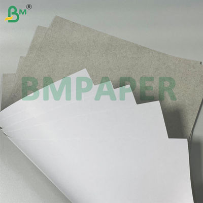 200 g 230 g Carta duplex rigida pieghevole stampabile con retro grigio per copertina di notebook