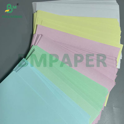 75gr Stampa digitale Carta senza carbonio CB Bianco CFB Giallo CF Rosa 9 x 11