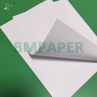 140 grammi fogli di carta braille di peso elevato carta bianca brillante senza legno 8,5x11" 28x33cm