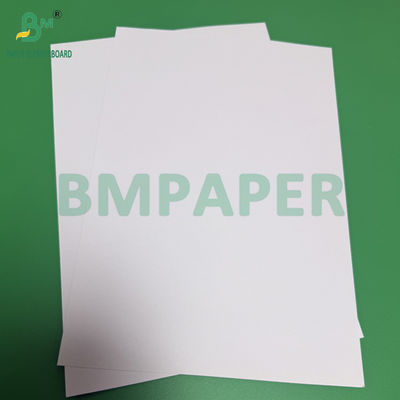 140 grammi fogli di carta braille di peso elevato carta bianca brillante senza legno 8,5x11" 28x33cm