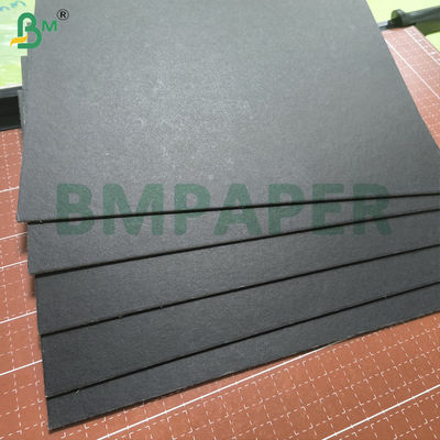 Carta nera laminata a cartone grigio da un lato spessore 2 mm per imballaggi