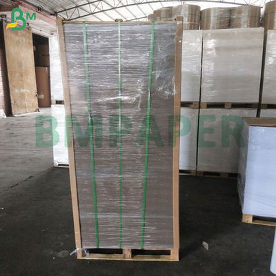 Carta nera laminata a cartone grigio da un lato spessore 2 mm per imballaggi