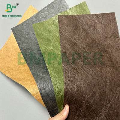 147cm Larghezza del rullo 0,55mm Carta Tyvek PU fognabile per borse da donna