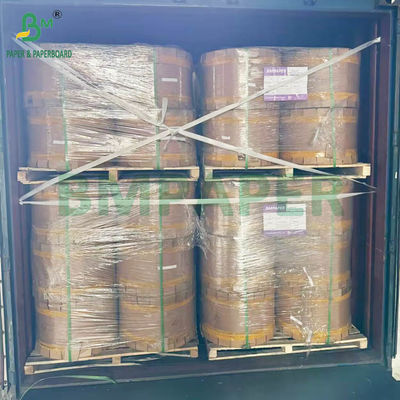 30g Roll di carta nera lucida a doppio lato 370 mm 420 mm per la protezione dei sacchetti di frutta
