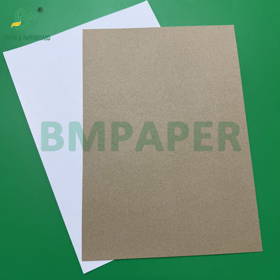 140 gr 200 gr White Top Kraft Back Board per scatole da scarpe 70 cm 100 cm 115 cm Roll