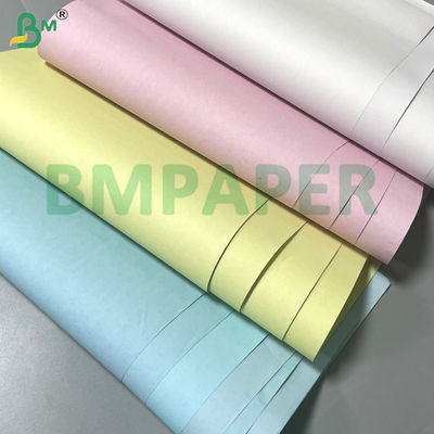 48g 80gm Bianco / Rosa / Colorato NCR Carta di carta di copia senza carbonio Dimensioni 8.5 &quot;x11&quot; &amp; 8.5 &quot;x14&quot; per la bolla di trasporto e moduli Immagine nera