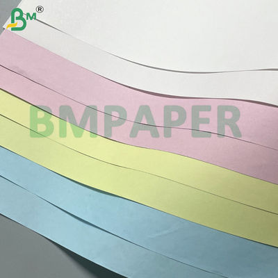48g 80gm Bianco / Rosa / Colorato NCR Carta di carta di copia senza carbonio Dimensioni 8.5 &quot;x11&quot; &amp; 8.5 &quot;x14&quot; per la bolla di trasporto e moduli Immagine nera