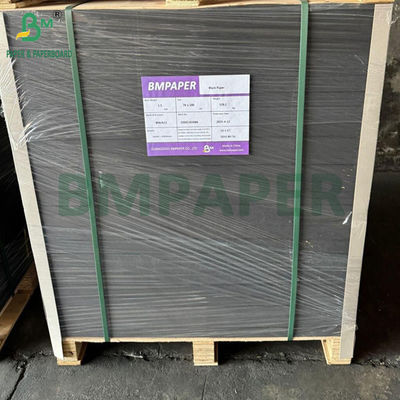 1.5mm 1200g 2mm 1600g nero cartone massello doppio lato nero profondo 70 x 100cm